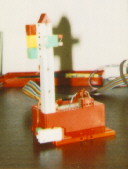 Modell-Photo der einfachen Ampelanlage