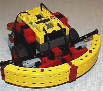 fischertechnik Robot MR2 mit Lego Mindstorm RCX Brick Steuerungsrechner